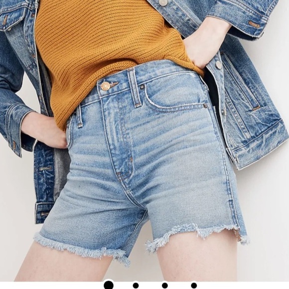 Madewell Pants - Madewell The Perfect Jean Short: Step-Hem Edition